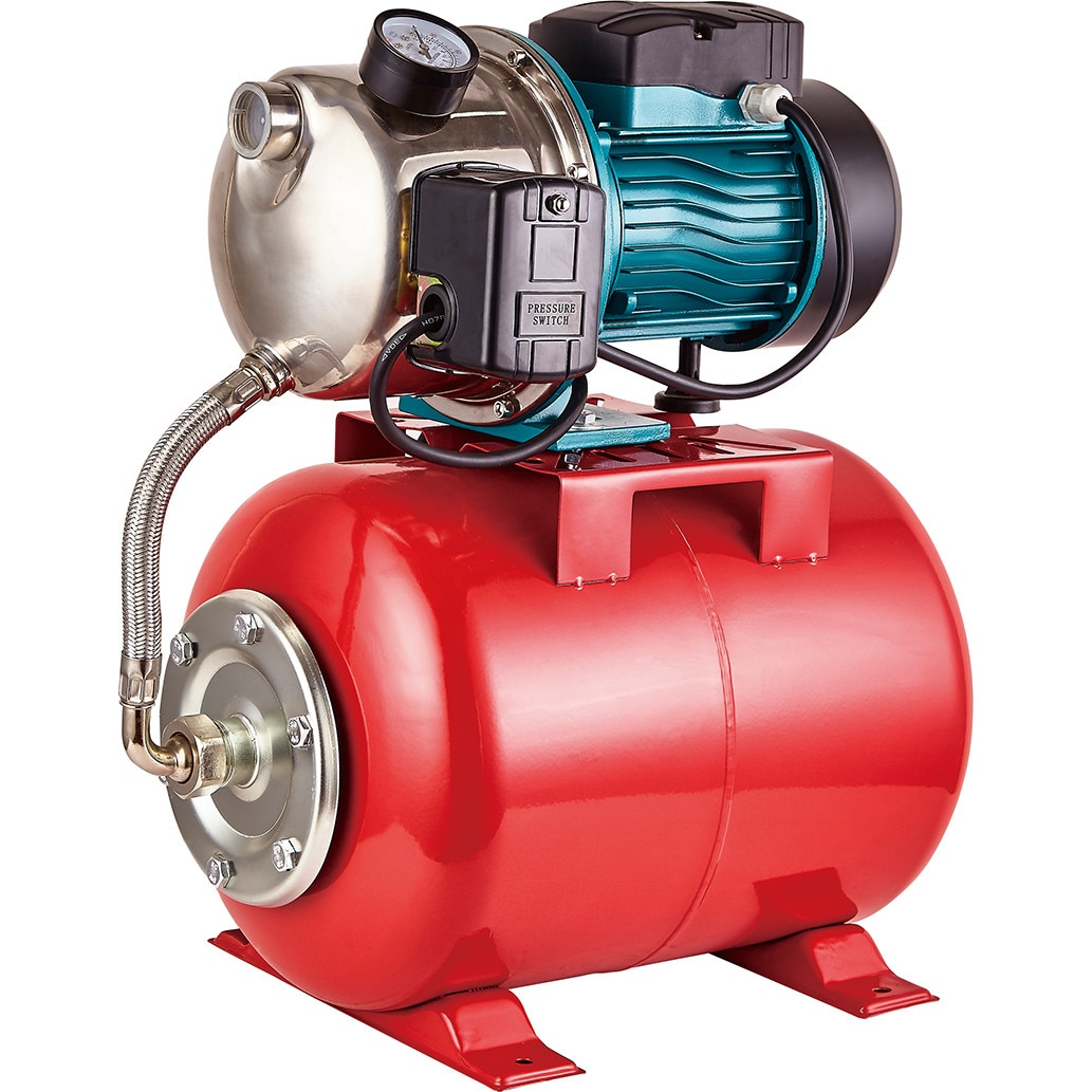 Hidrofor 24 Litri, DDT, AutoJS100, 2200 W, 3000 l/h, pompa Inox/Fonta