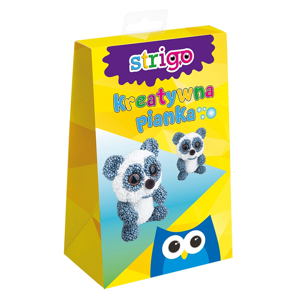Spuma creativa, Strigo, Panda, Multicolor