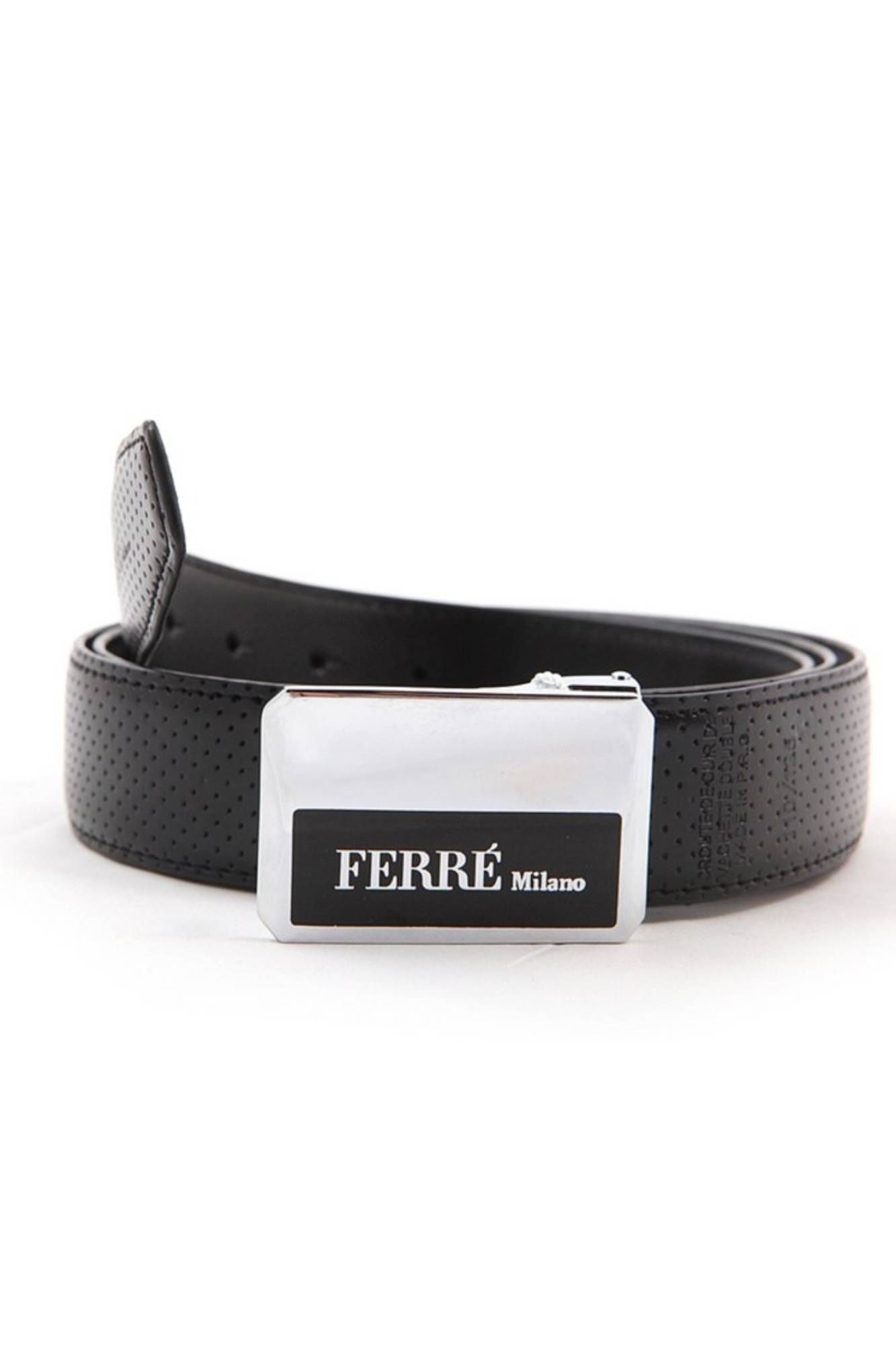 Curea din piele, Gianfranco Ferrè, negru 110