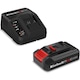 Kit acumulator si incarcator Einhell PXC 4512097, 18 V. 2.5Ah, max 720 W