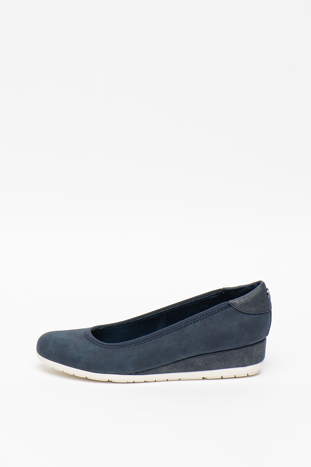 s.Oliver, Balerini wedge de piele ecologica