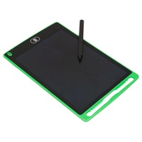 Tableta LCD desenat si scris, 8.5", pentru copii sau grafica , cu buton stergere, verde, Doty
