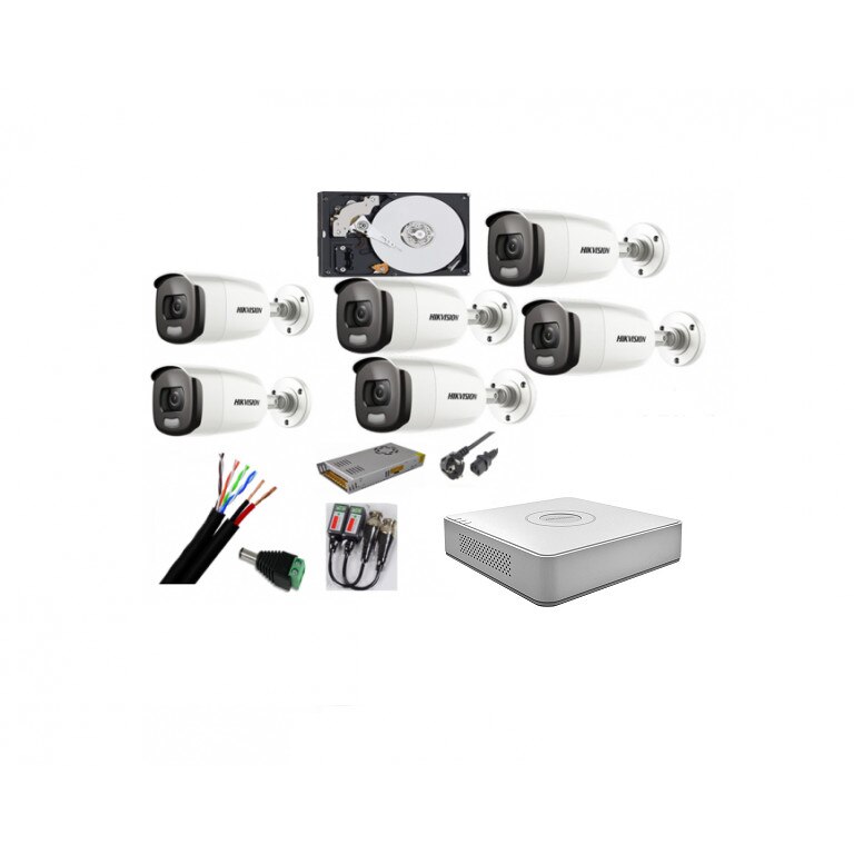 6 channel dvr hikvision