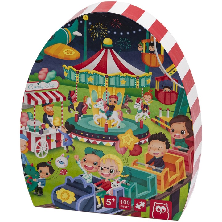 Eurekakids Puzzle - Vidámpark, 100 darab