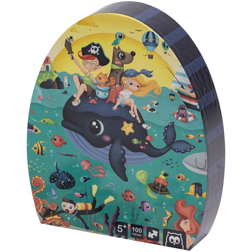 Puzzle Eurekakids - Adancuri, 100 piese