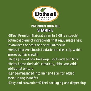 Ulei Tratament Premium Pentru Par Difeel 99 Natural Cu Vitamina E 75 Ml Emag Ro