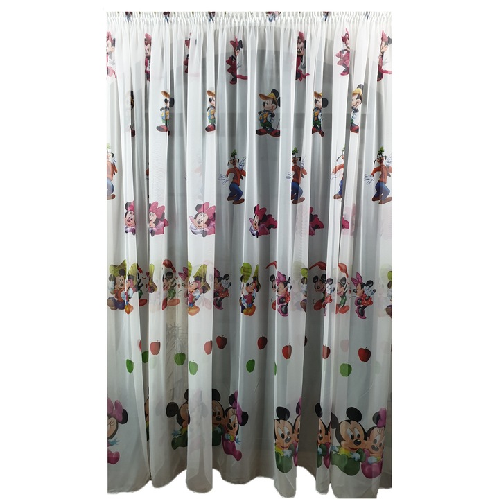 Perdea 150x245cm MASTEL cu rejansa pentru copii model MM