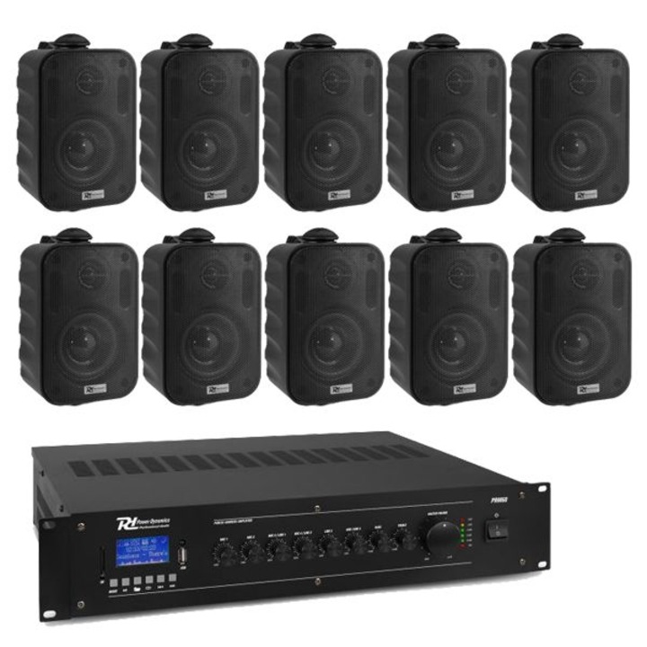 Sistem audio portabil JBL, 120W, Bluetooth, 8"
