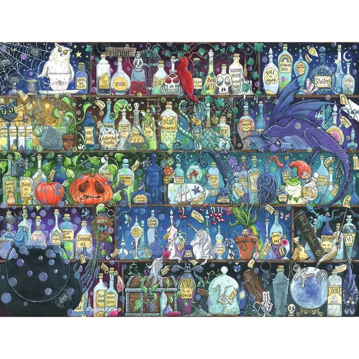 Ravensburger - Puzzle Poisons and Potions - 2 000 darab