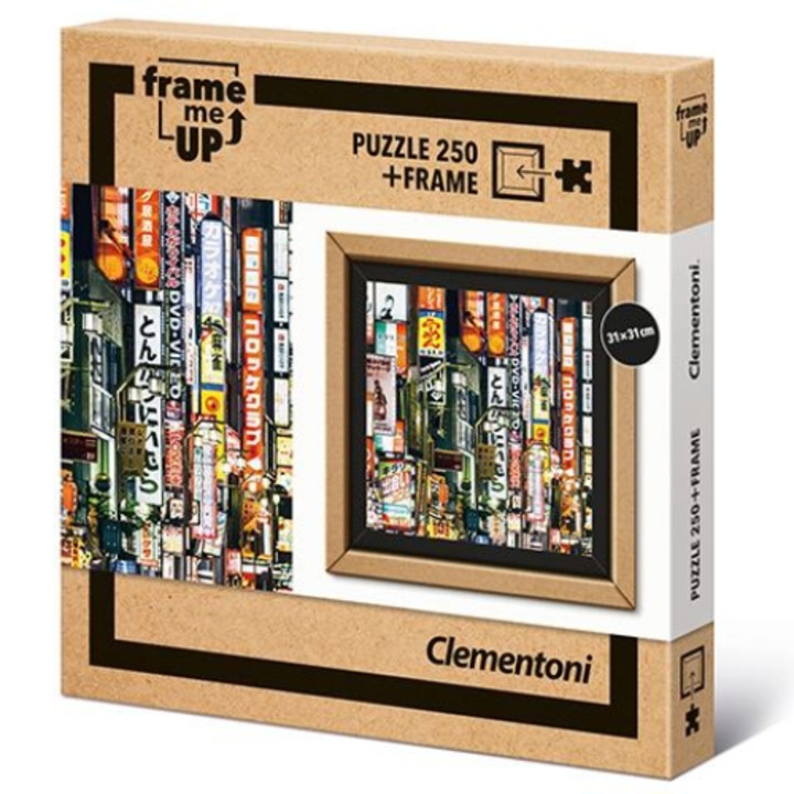 Clementoni 250 db-os puzzle képkerettel - Tokió fényei (38507)