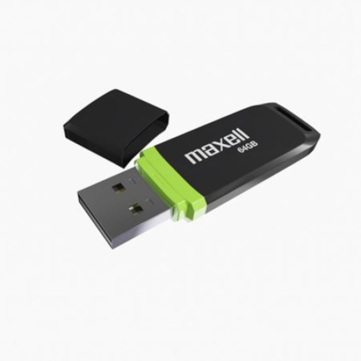 USB flash pendrive 64 GB, fekete Maxell