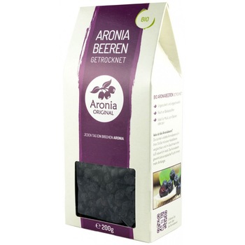 Fructe BIO de aronia uscate, Aronia 200 g Fructe BIO de aronia uscate, Aronia 200 g