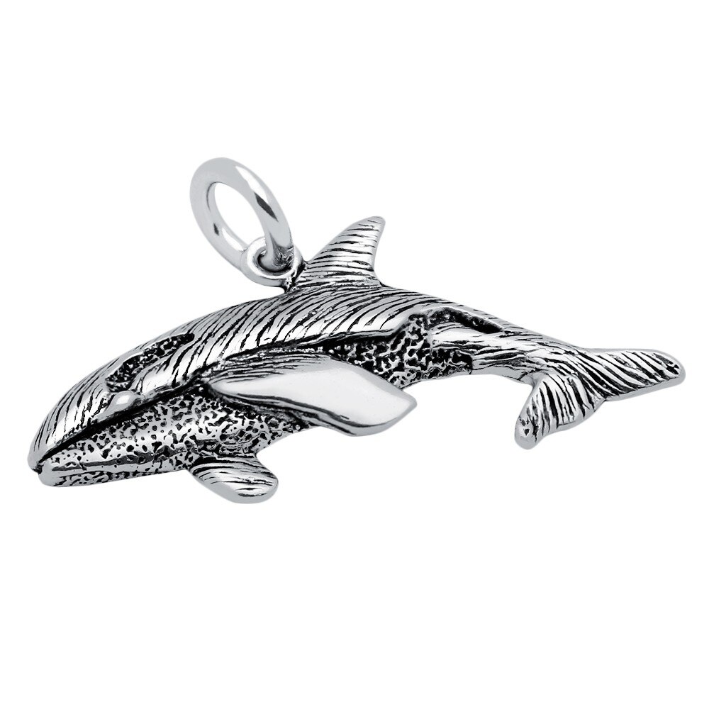 Pandantiv argint in forma de balena