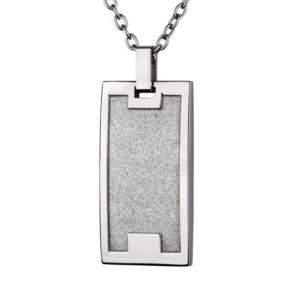 Pandant inox placuta de identificare - BeSpecial