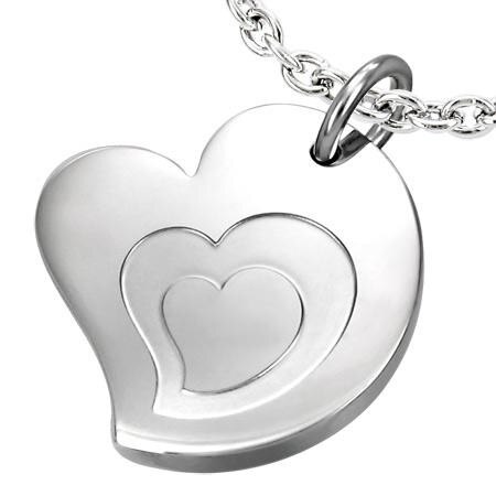 Pandant otel inox - BeSpecial 2315, 2, Argintiu