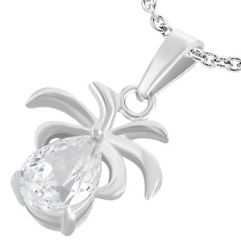 Pandantiv BeSpecial, PSL0637, Inox, Zirconiu, 1,4 x 2 cm Pandantiv BeSpecial, PSL0637, Inox, Zirconiu, 1,4 x 2 cm