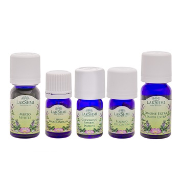 Set uleiuri esentiale 100% pure Lakshmi, tratament alternativ pentru copilaria dificila si abuzuri, 5 bucati, 25 ml Set uleiuri esentiale 100% pure Lakshmi, tratament alternativ pentru copilaria dificila si abuzuri, 5 bucati, 25 ml