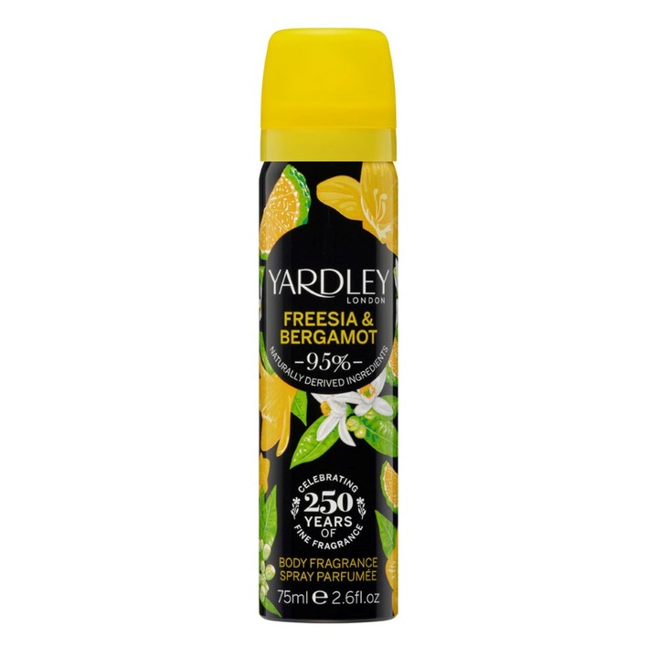 Yardley Freesia és Bergamot dezodor, nőknek, 75ml,