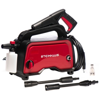 Aparat de spalat cu presiune Steinhaus, PRO-HPC14X, 1400 W,100 Bar, 288l/h Aparat de spalat cu presiune Steinhaus, PRO-HPC14X, 1400 W,100 Bar, 288l/h