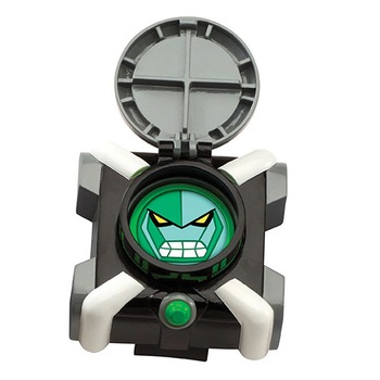 Ceas Ben 10 - Omnitrix, cu lansator discuri, negru Ceas Ben 10 - Omnitrix, cu lansator discuri, negru