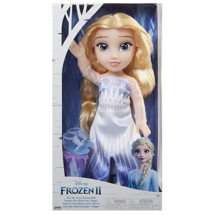 Disney Jégvarázs II Elsa Snow Queen Baba, 36 cm