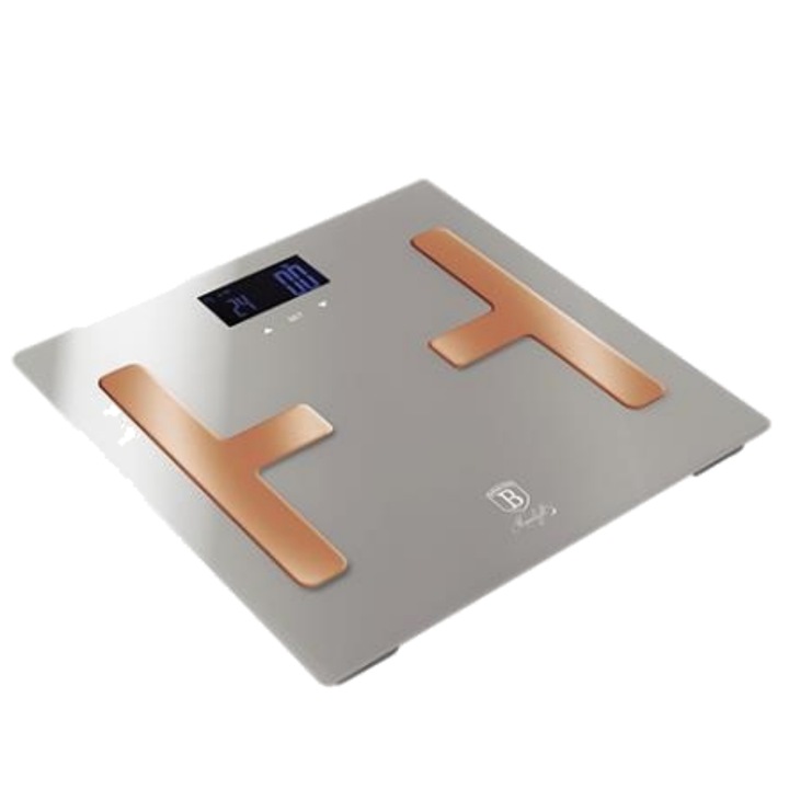 Дигитален Кантар BERLINGER HAUS BH9109, Сив, 180kg