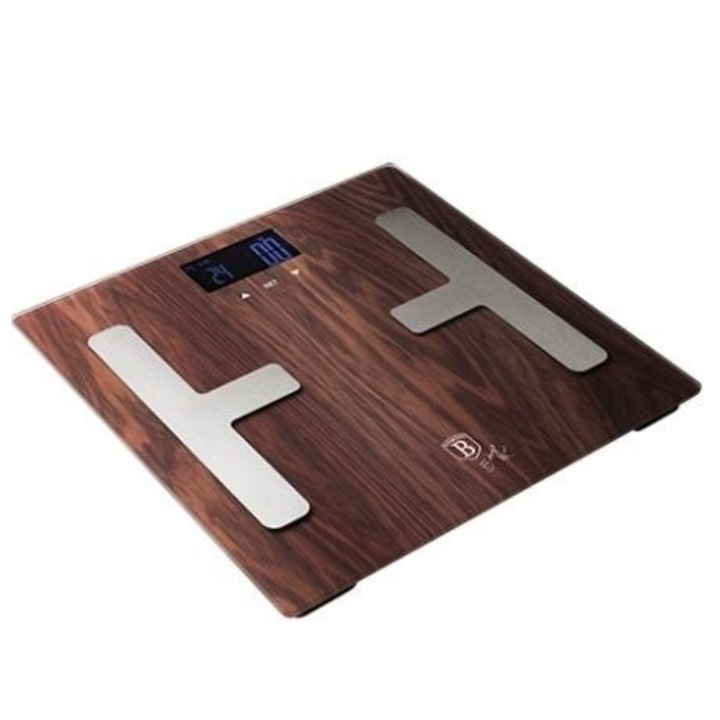 Дигитален Кантар BERLINGER HAUS BH9106, Кафяв, 180kg