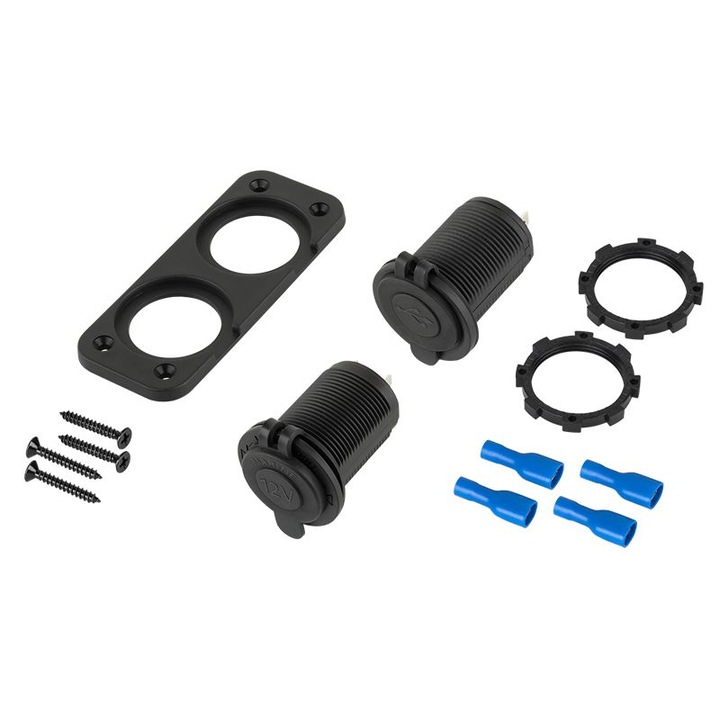 Peying autós USB töltő, szivargyújtóval, 2xUSB 3.1A