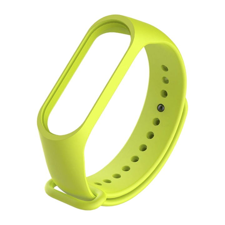 Силиконова каишка Nordic, M4 Amio Mi Band Tracker, Фитнес гривна, Лайм