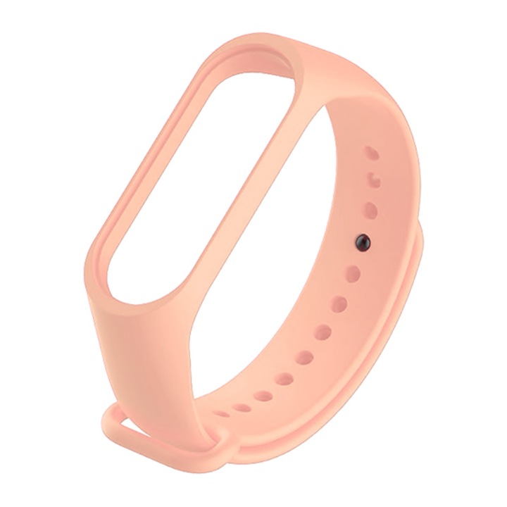 Силиконова каишка Nordic, M4 Amio Mi Band Tracker, Фитнес гривна, Розов