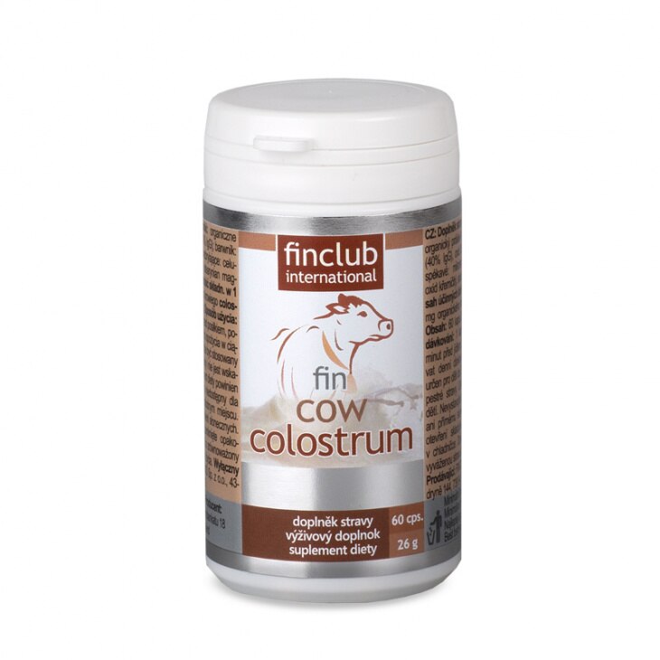 Supliment alimentar fin Cow Colostrum Finclub (60 capsule)