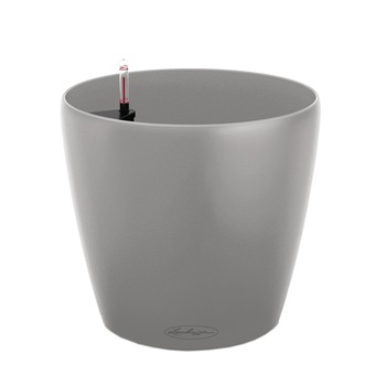 Ghiveci Lechuza Classico Color 18 cm - argintiu 13265 Ghiveci Lechuza Classico Color 18 cm - argintiu 13265