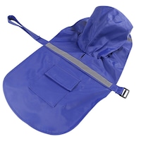 Pelerina de ploaie, albastru 3XL(55 cm lungime)