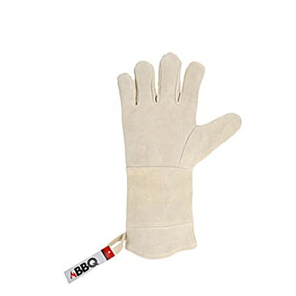 Manusa pentru barbecue din piele naturala , 36 cm