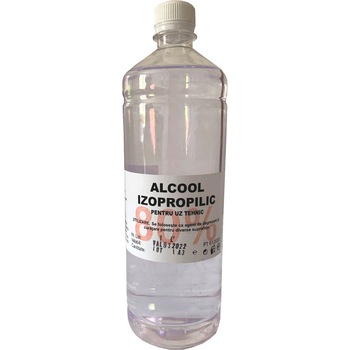 Alcool izopropilic, Sedachim, Concentratie 80%, Putere mare de curatare, Pentru igienizare componente IT si monitoare, 1 Litru Alcool izopropilic, Sedachim, Concentratie 80%, Putere mare de curatare, Pentru igienizare componente IT si monitoare, 1 Litru