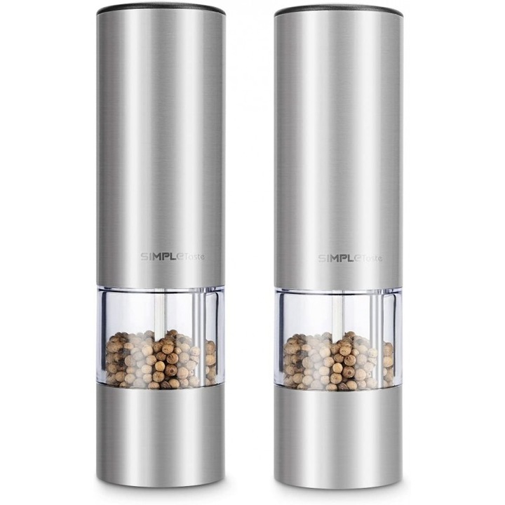 Електрически мелници за пипер SIMPLETASTE, Комплект 2 бр.