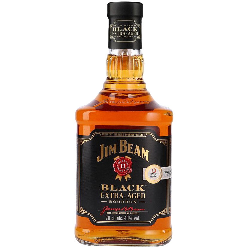 Bourbon Jim Beam, Black Extra Aged, 43%, 0.7l