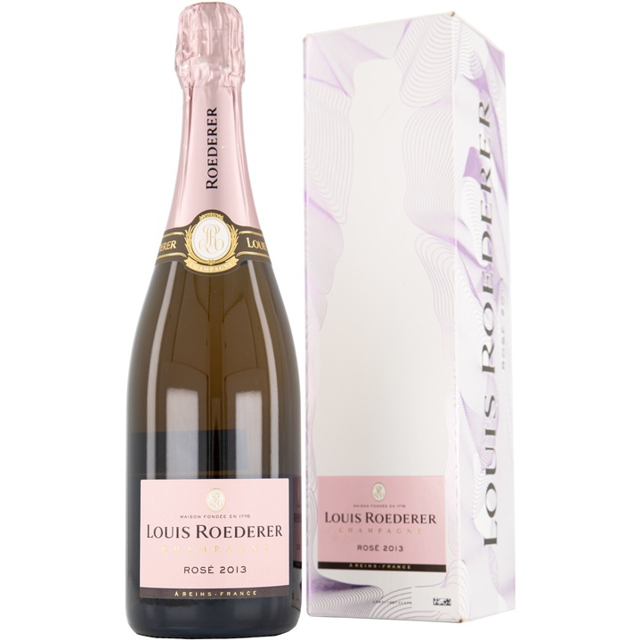 Sampanie Louis Roederer Rose 2013, 12%, 0.75 l