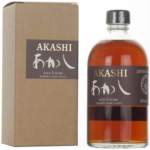 Whisky Akashi Single Malt 5YO Sherry Cask, 50%, 0.5 l