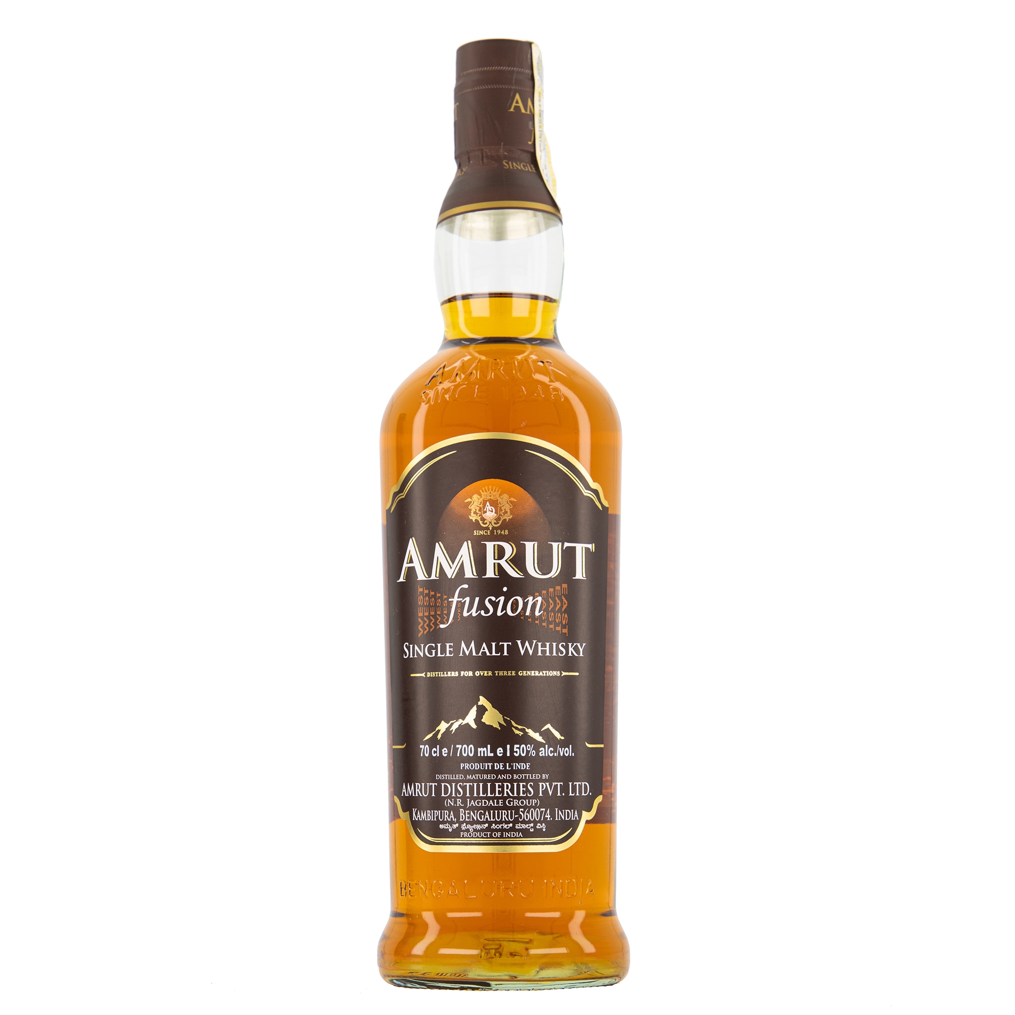 Whisky Amrut Fusion, 50%, 0.7 l