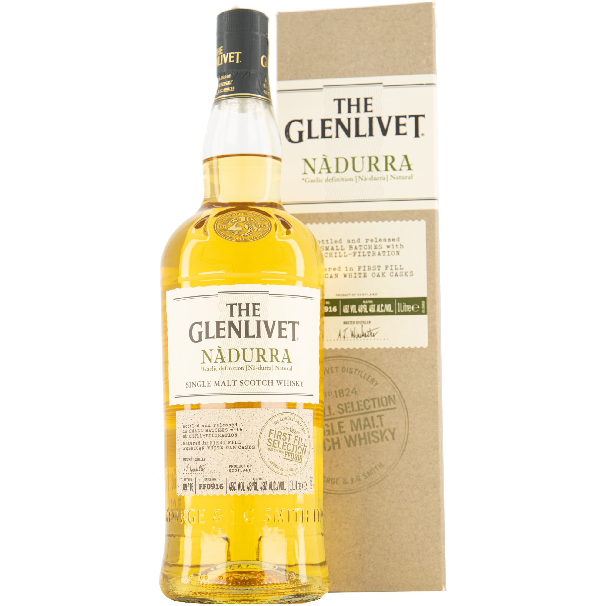 Whisky Glenlivet Nadurra First Fill, 48%, 1 l