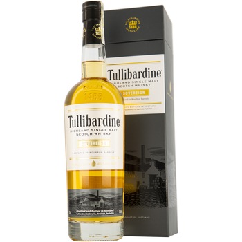 Whisky Tullibardine Sovereign Finish, Single Malt, 43%, 0.7l Whisky Tullibardine Sovereign Finish, Single Malt, 43%, 0.7l