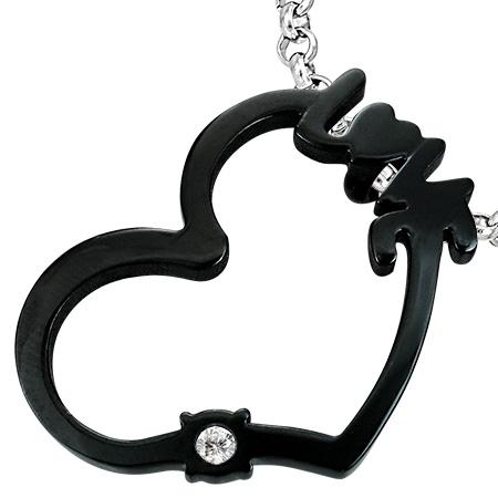 Pandantiv BeSpecial, PSL0722, Inox, Zirconiu, 3,3 x 2,7 cm