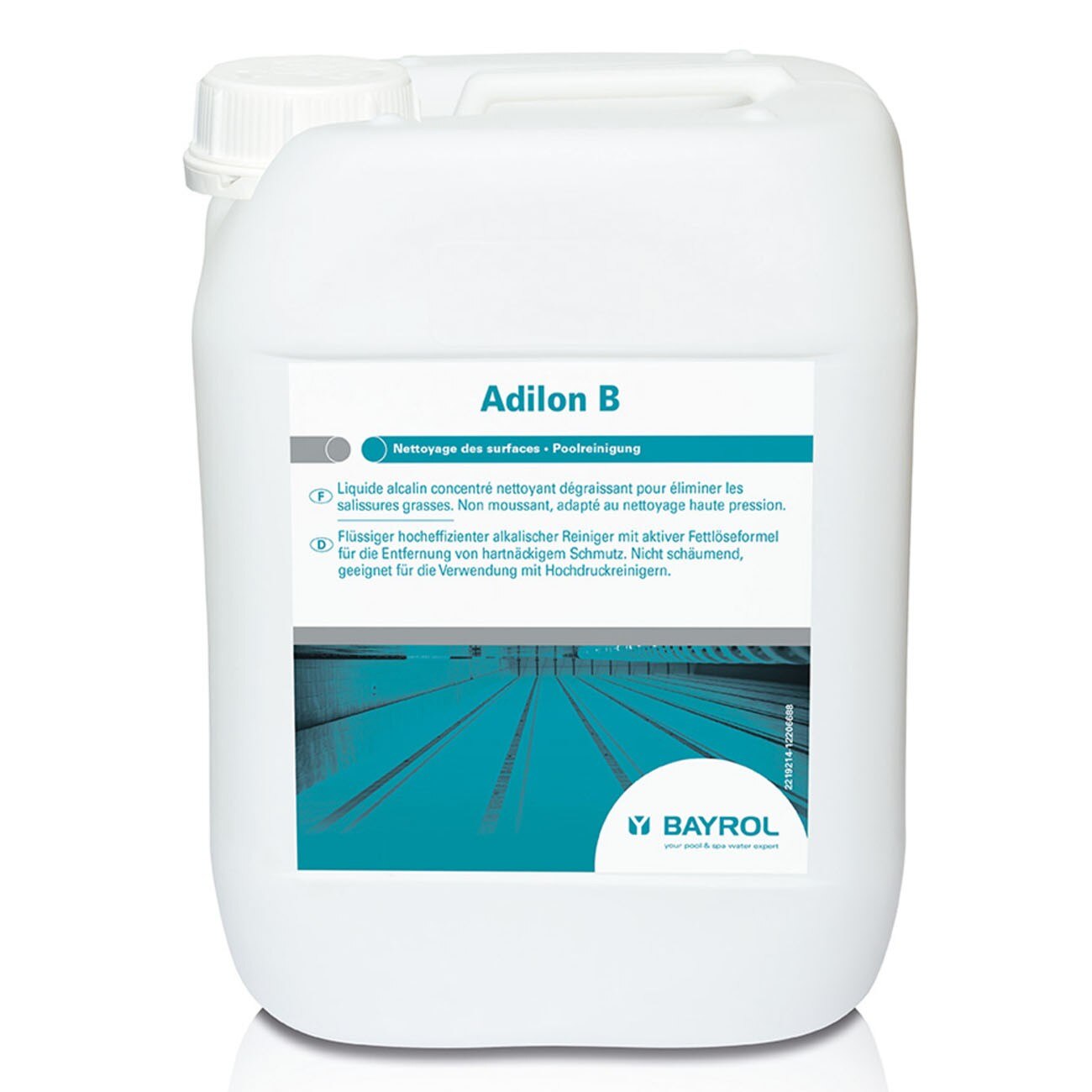 Detergent pentru curatarea suprafetelor din bai si zona plajei de piscina Bayrol, Adilon B