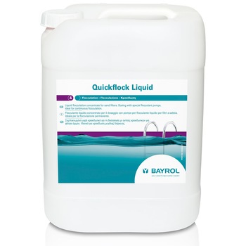 Floculant pentru apa din piscine Bayrol, QuickFlock Liquid, 20 Kg Floculant pentru apa din piscine Bayrol, QuickFlock Liquid, 20 Kg