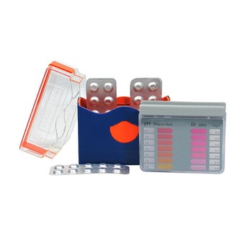 Dispozitiv testarea apei + Tablete de testare 20 pH / 20 Br,Bayrol,Pool Tester pH + Brom Dispozitiv testarea apei + Tablete de testare 20 pH / 20 Br,Bayrol,Pool Tester pH + Brom