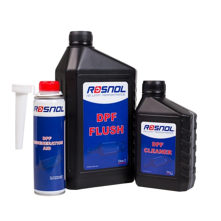 Solutii de curatat filtre de particule Rosnol DPF Cleaning kit 3 piese