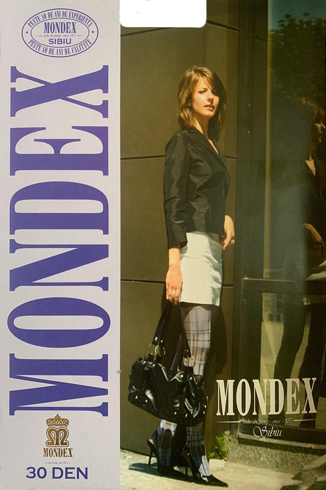 Dres dama Mondex, 30 Den, model, Bordo