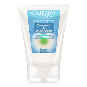 Crema de maini Organica Cupio - Cocos si Aloe Vera 100ml Crema de maini Organica Cupio - Cocos si Aloe Vera 100ml