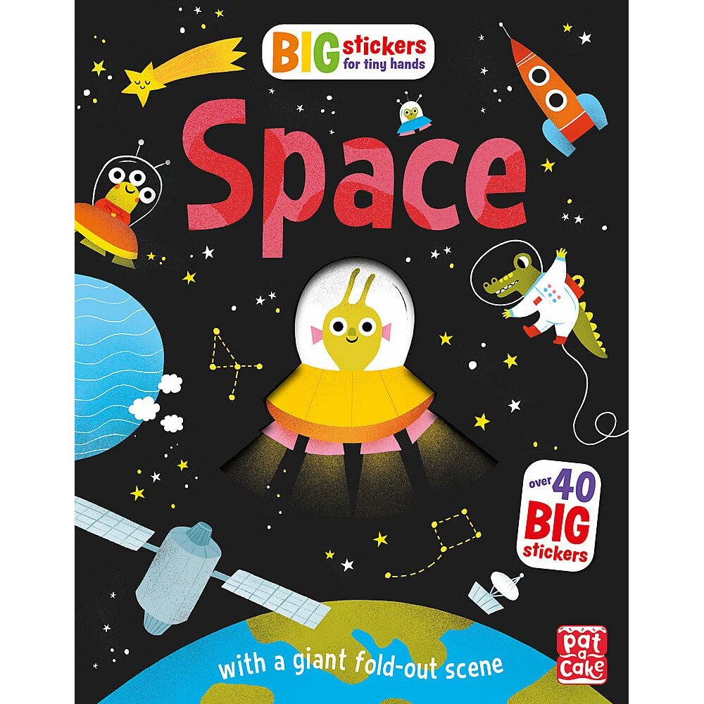Big Stickers for Tiny Hands: Space - Pat-A-Cake